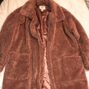 forever 21 fuzzy jacket
